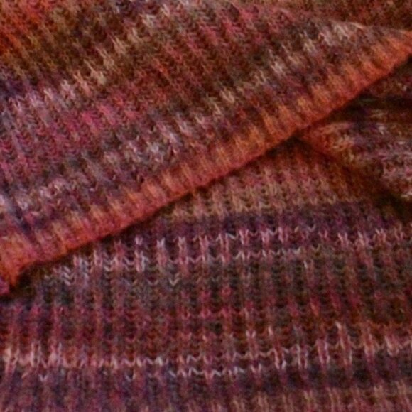 Knox Rose Long Sleeve Multicolored Soft Pullover Sweater Size S - Picture 8 of 14